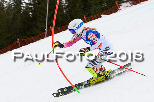 Bayerische Schülermeisterschaft Slalom 28.01.2018