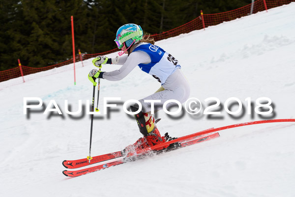 Bayerische Schülermeisterschaft Slalom 28.01.2018