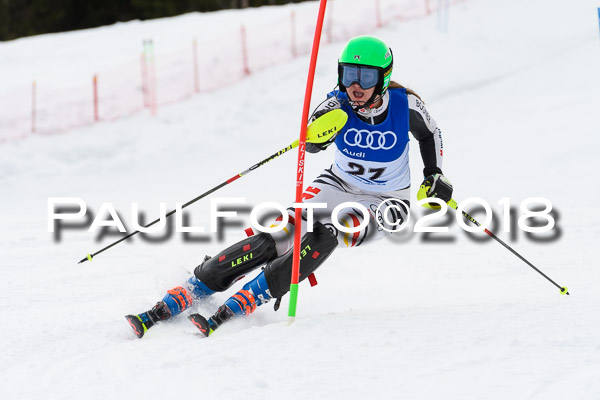 Bayerische Schülermeisterschaft Slalom 28.01.2018