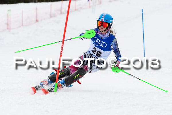 Bayerische Schülermeisterschaft Slalom 28.01.2018