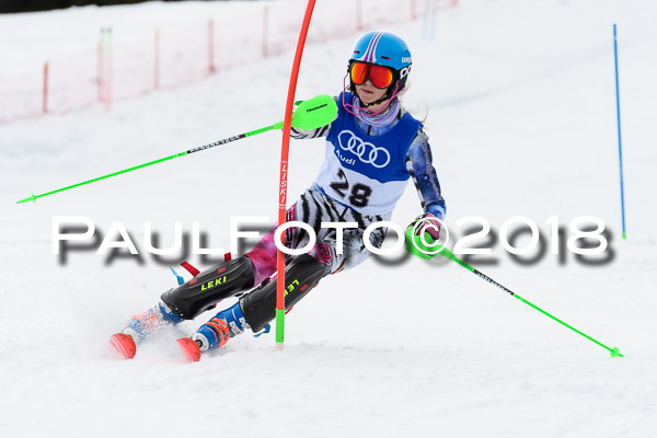 Bayerische Schülermeisterschaft Slalom 28.01.2018