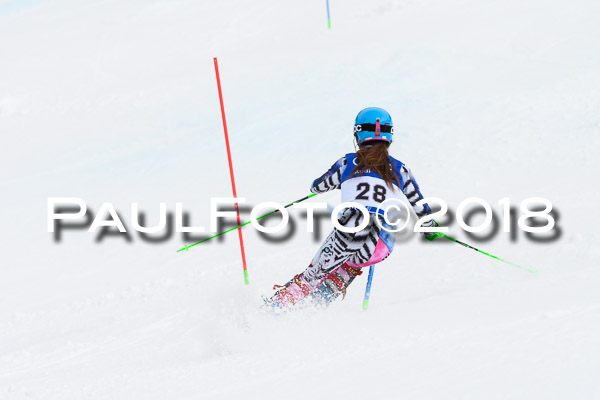 Bayerische Schülermeisterschaft Slalom 28.01.2018
