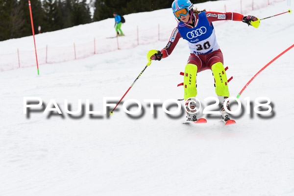 Bayerische Schülermeisterschaft Slalom 28.01.2018