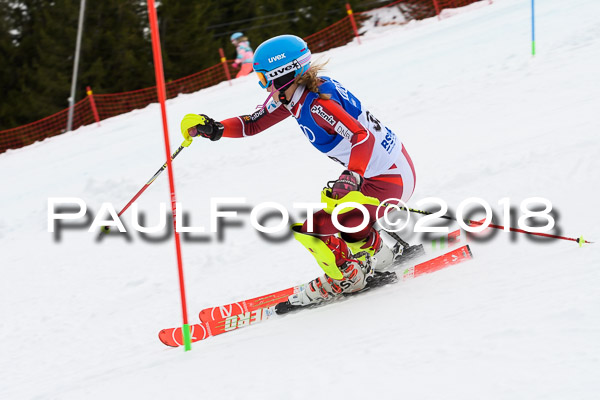 Bayerische Schülermeisterschaft Slalom 28.01.2018