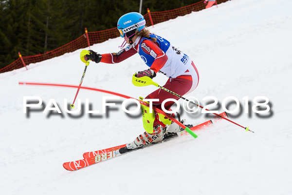 Bayerische Schülermeisterschaft Slalom 28.01.2018