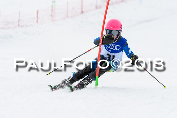 Bayerische Schülermeisterschaft Slalom 28.01.2018