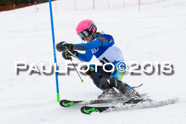 Bayerische Schülermeisterschaft Slalom 28.01.2018