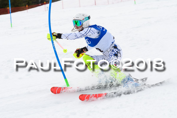 Bayerische Schülermeisterschaft Slalom 28.01.2018