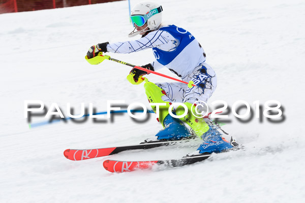 Bayerische Schülermeisterschaft Slalom 28.01.2018