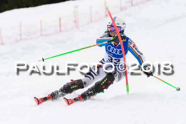 Bayerische Schülermeisterschaft Slalom 28.01.2018