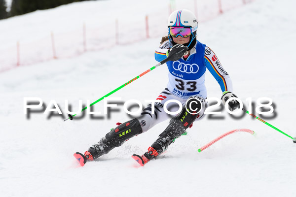 Bayerische Schülermeisterschaft Slalom 28.01.2018