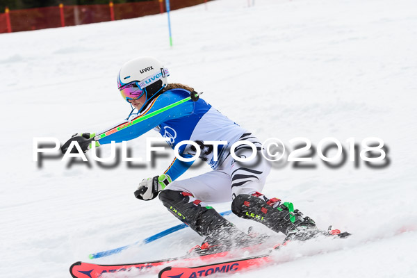 Bayerische Schülermeisterschaft Slalom 28.01.2018
