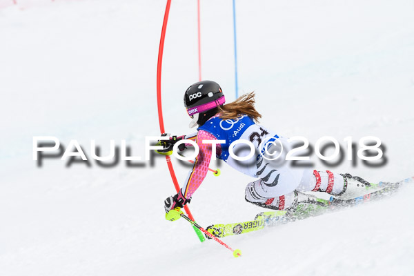 Bayerische Schülermeisterschaft Slalom 28.01.2018
