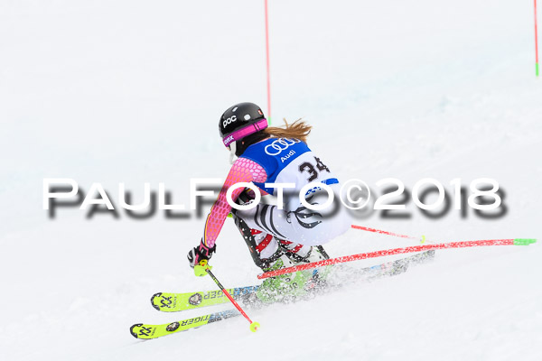 Bayerische Schülermeisterschaft Slalom 28.01.2018