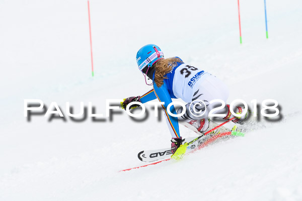 Bayerische Schülermeisterschaft Slalom 28.01.2018