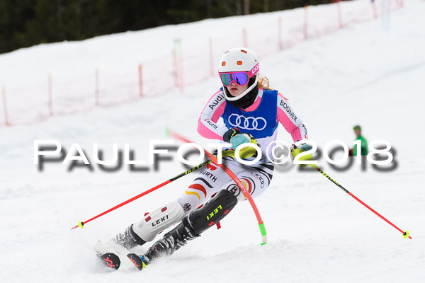 Bayerische Schülermeisterschaft Slalom 28.01.2018