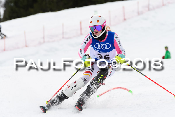 Bayerische Schülermeisterschaft Slalom 28.01.2018