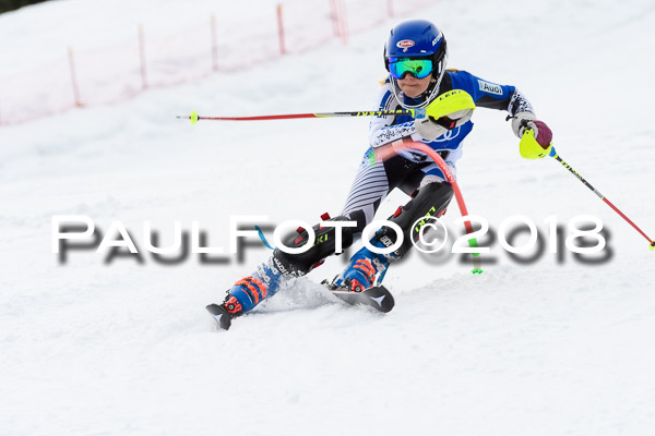 Bayerische Schülermeisterschaft Slalom 28.01.2018