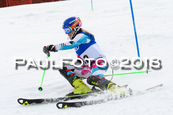 Bayerische Schülermeisterschaft Slalom 28.01.2018