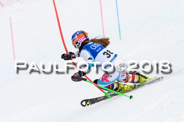 Bayerische Schülermeisterschaft Slalom 28.01.2018