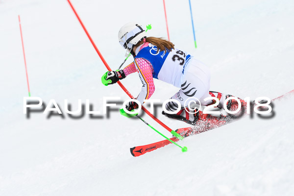 Bayerische Schülermeisterschaft Slalom 28.01.2018