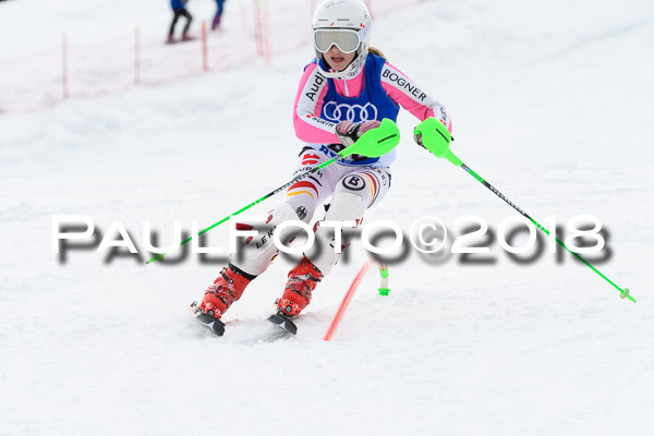Bayerische Schülermeisterschaft Slalom 28.01.2018