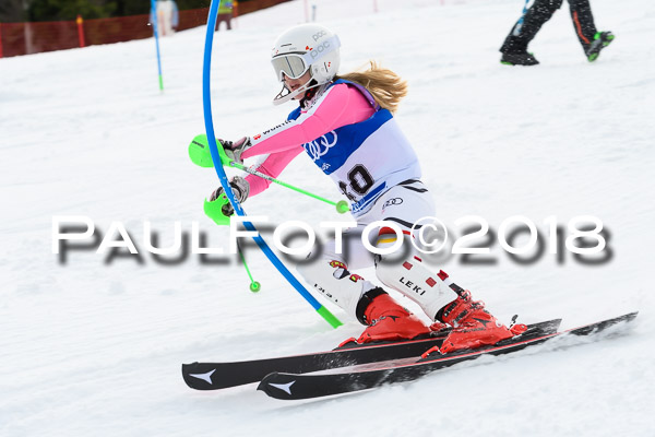 Bayerische Schülermeisterschaft Slalom 28.01.2018