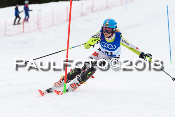 Bayerische Schülermeisterschaft Slalom 28.01.2018
