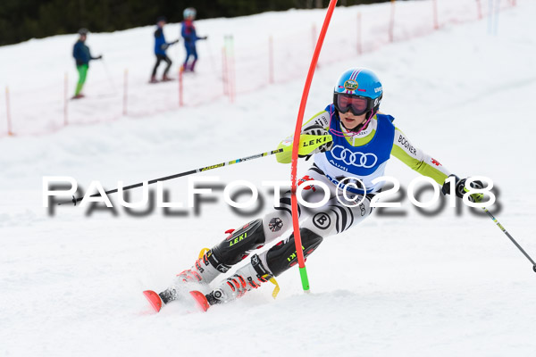 Bayerische Schülermeisterschaft Slalom 28.01.2018
