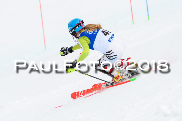 Bayerische Schülermeisterschaft Slalom 28.01.2018
