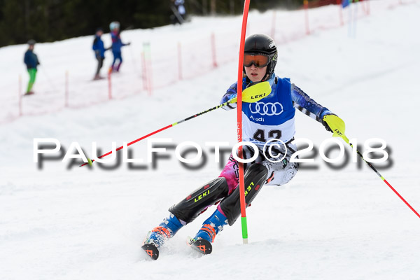 Bayerische Schülermeisterschaft Slalom 28.01.2018