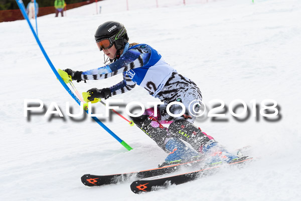 Bayerische Schülermeisterschaft Slalom 28.01.2018