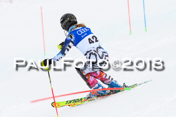 Bayerische Schülermeisterschaft Slalom 28.01.2018