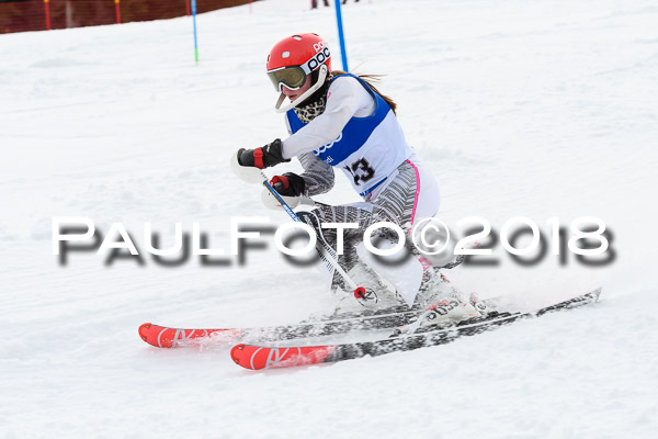 Bayerische Schülermeisterschaft Slalom 28.01.2018