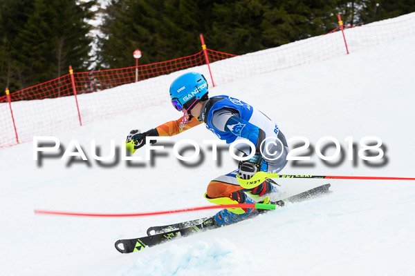 Bayerische Schülermeisterschaft Slalom 28.01.2018