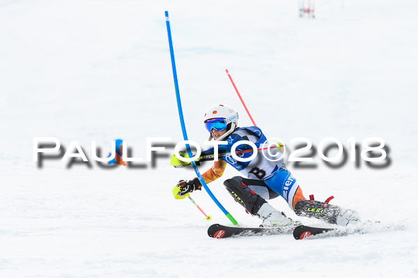 Bayerische Schülermeisterschaft Slalom 28.01.2018