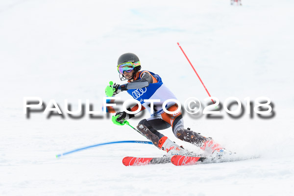 Bayerische Schülermeisterschaft Slalom 28.01.2018