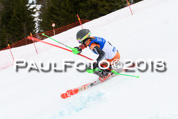 Bayerische Schülermeisterschaft Slalom 28.01.2018