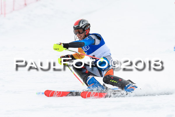 Bayerische Schülermeisterschaft Slalom 28.01.2018