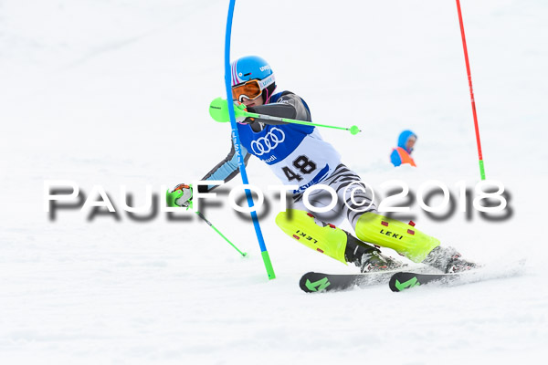 Bayerische Schülermeisterschaft Slalom 28.01.2018
