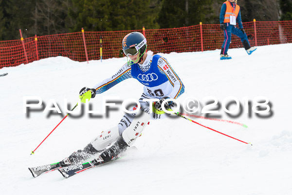 Bayerische Schülermeisterschaft Slalom 28.01.2018