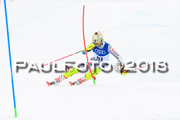 Bayerische Schülermeisterschaft Slalom 28.01.2018