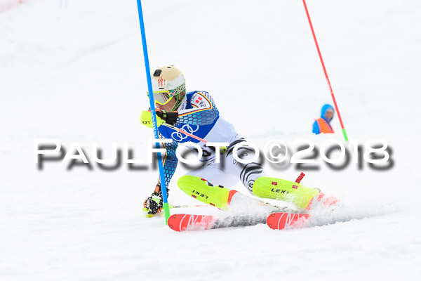 Bayerische Schülermeisterschaft Slalom 28.01.2018