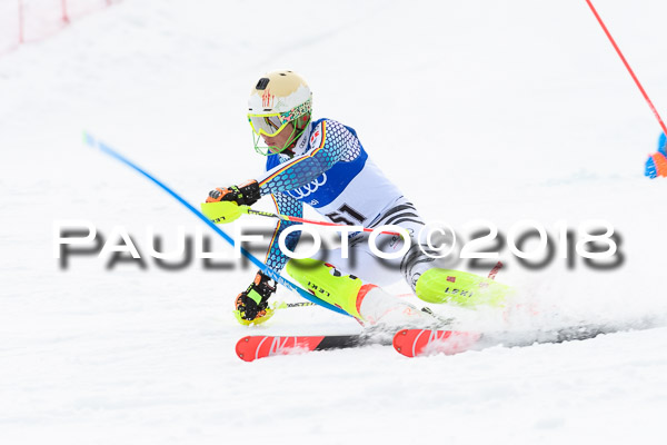 Bayerische Schülermeisterschaft Slalom 28.01.2018