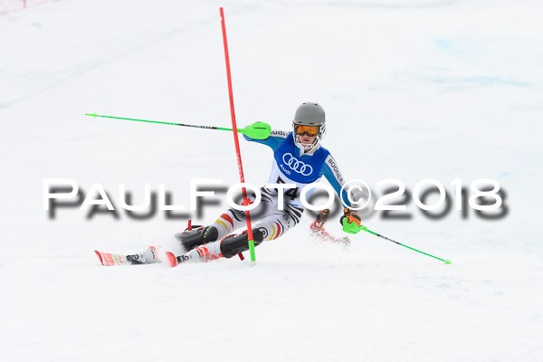Bayerische Schülermeisterschaft Slalom 28.01.2018