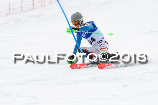Bayerische Schülermeisterschaft Slalom 28.01.2018