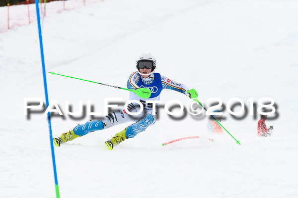 Bayerische Schülermeisterschaft Slalom 28.01.2018