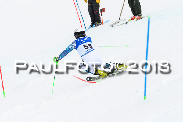 Bayerische Schülermeisterschaft Slalom 28.01.2018