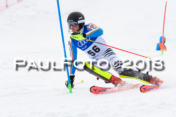 Bayerische Schülermeisterschaft Slalom 28.01.2018
