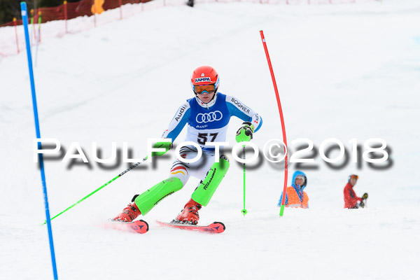 Bayerische Schülermeisterschaft Slalom 28.01.2018